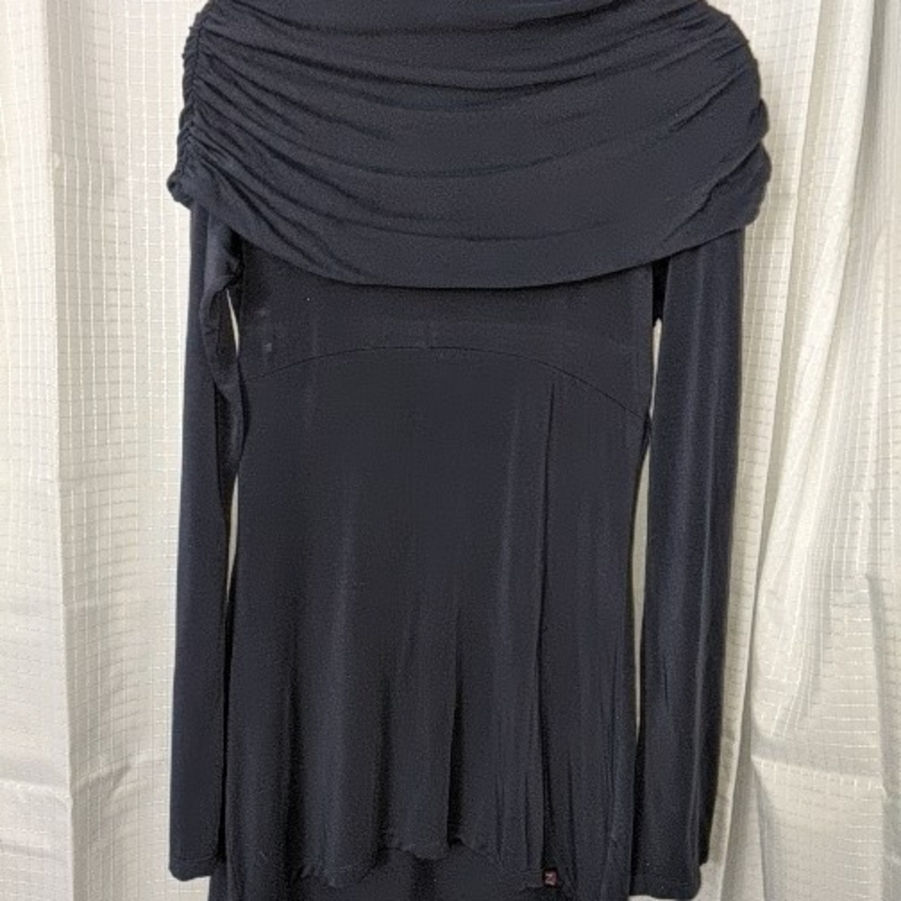 Zobha Gray Long Sleeve Dress